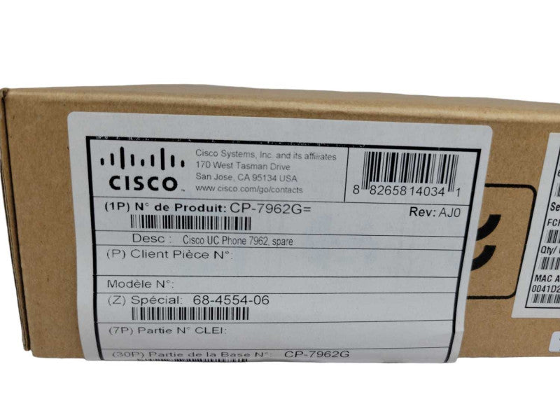 Brand New Cisco 7962G Unified IP Phone CP-7962G Q%