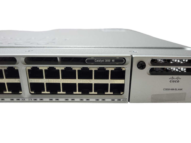 Cisco WS-C3850-48T-E 3850 Series 48 Port Managed Network Switch READ $