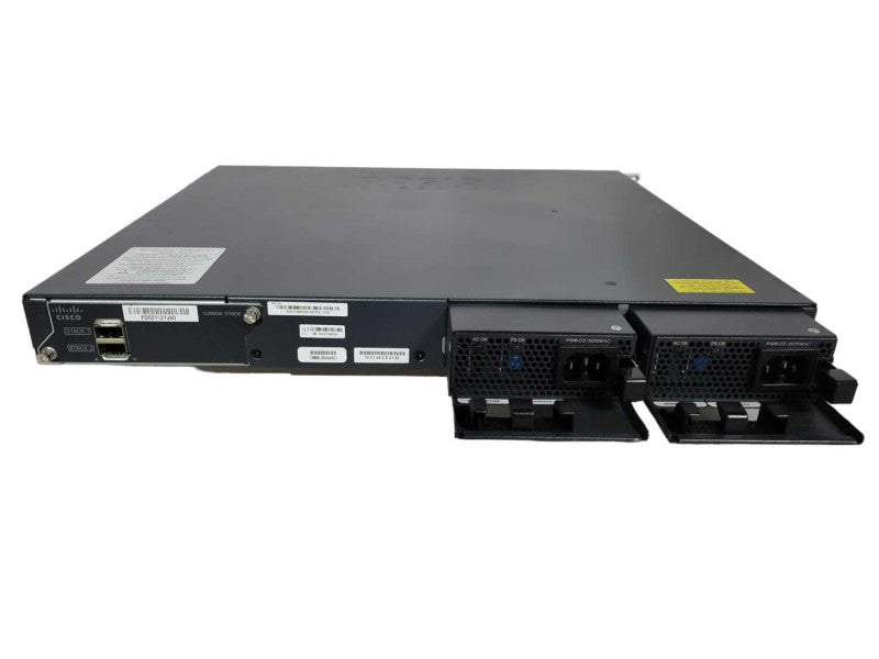 Cisco WS-C2960XR-48FPS-I 48 Port 2960 XR Gigabit PoE Switch 2x PSU !
