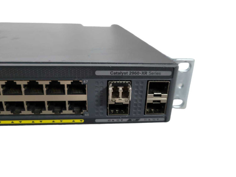 Cisco WS-C2960XR-48FPS-I 48 Port 2960 XR Gigabit PoE Switch 2x PSU !