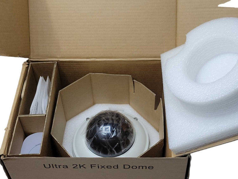Open-Box Indigovision ultra 2K fixed dome camera 12410-ET1 _