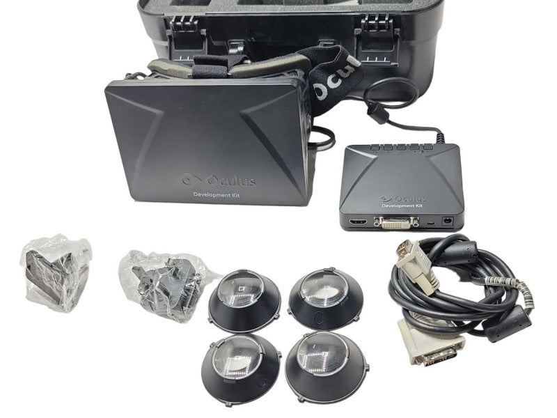 oculus development kit with Case, READ _