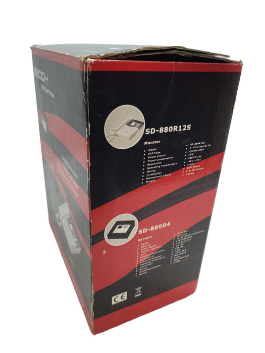 Video Door Phone Intercom System 880D4 &