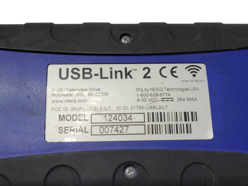 Nexiq Technologies USB-Link 2 124034, READ Q_