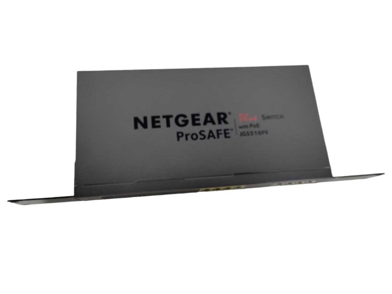 NETGEAR JGS516PE ProSafe Plus 16-Port Gigabit Ethernet Switch With PoE !