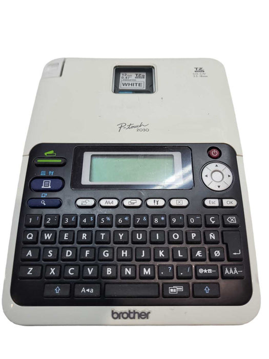 Brother P-Touch Label Maker Model Pt 2030 Printer &