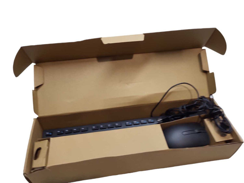 New Dell Wired Keyboard and Mouse KB3121WP &