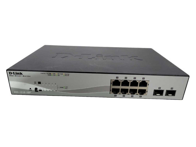 D-Link DGS-1210-10P 10-Port Ethernet Switch !