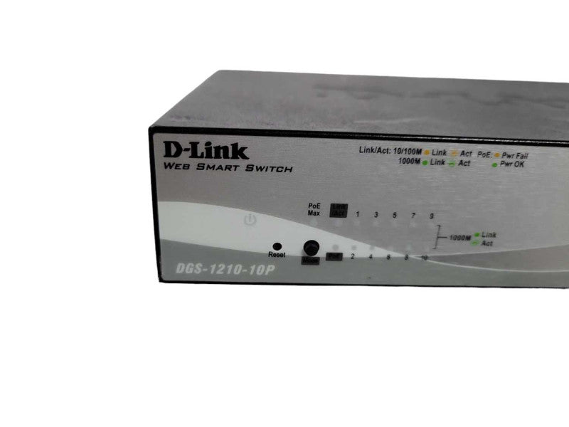 D-Link DGS-1210-10P 10-Port Ethernet Switch !