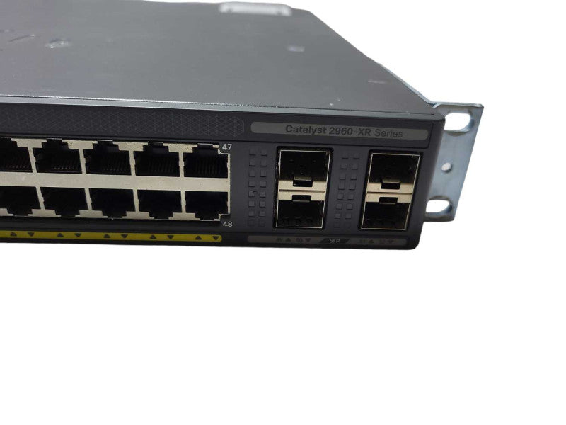 Cisco 2960-XR 1G UPLINK 370W PoE+ WS-C2960XR-48LPS-I Gigabit Ethernet Switch Q$