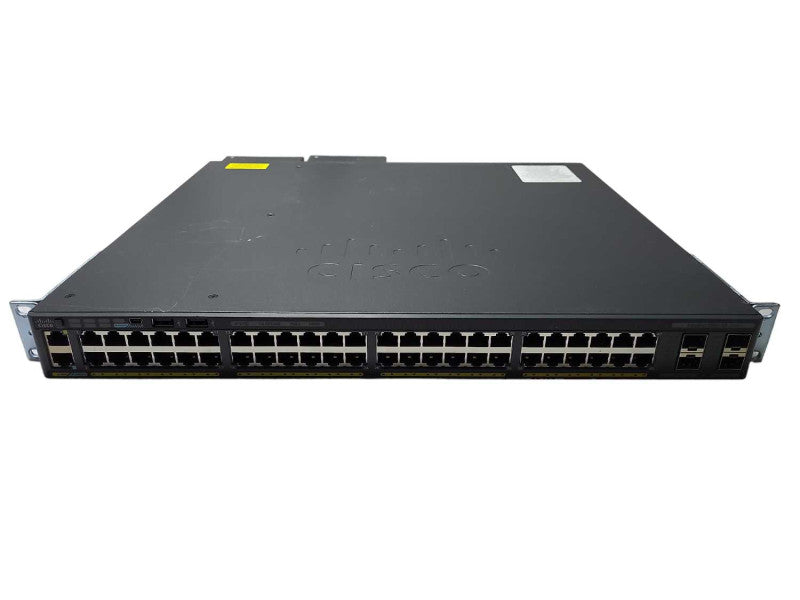Cisco WS-C2960XR-48FPS-I | 48 Port Gigabit PoE+ 740W Switch | 2x 1025W PSU Q$