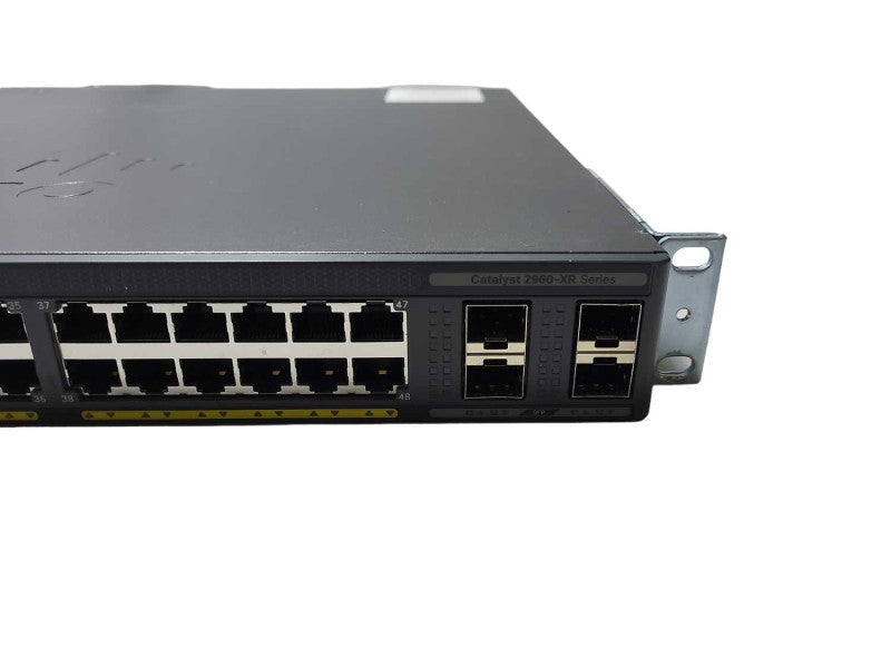 Cisco WS-C2960XR-48FPS-I | 48 Port Gigabit PoE+ 740W Switch | 2x 1025W PSU Q$