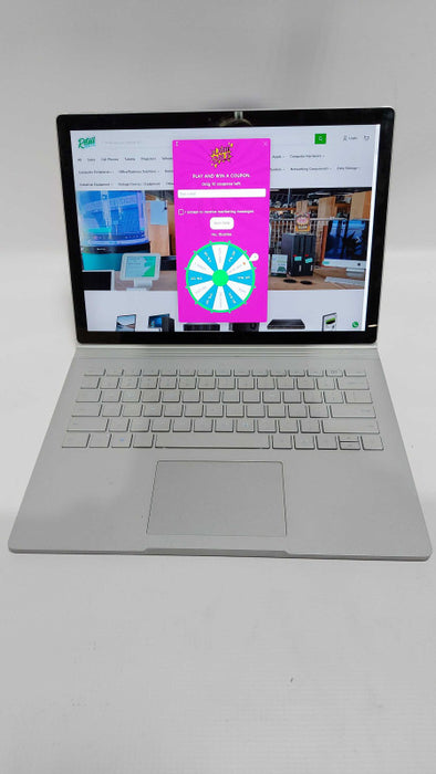 Microsoft Surface Book i5-6300U @ 2.40ghz / 8gb ram / 128GB SSD #