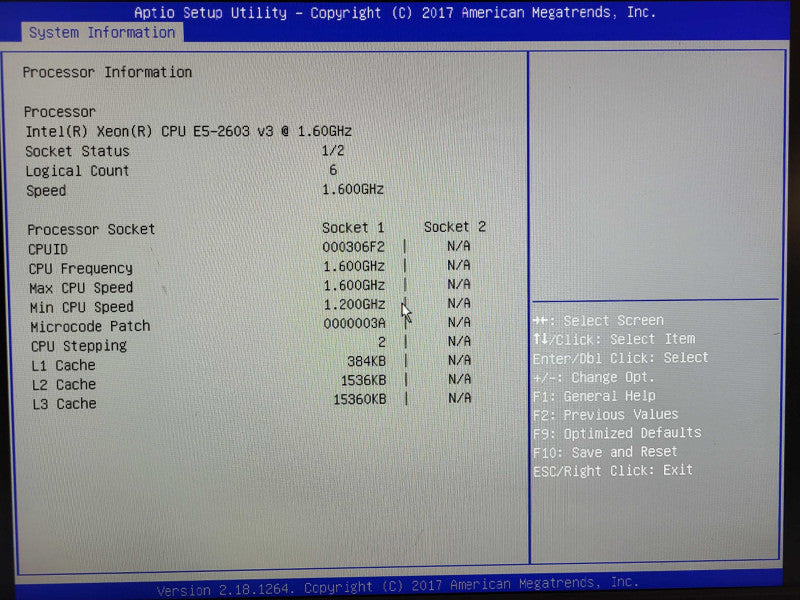 Lenovo TS RD350 Xeon E5-2603 v3 @ 1.60GHz 32GB ECC DDR4 2x 550W PSU $