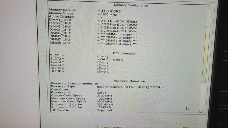 Dell Precision T3610 - Xeon E5-1620 v2 | 8GB | QUADRO K620 2GB %