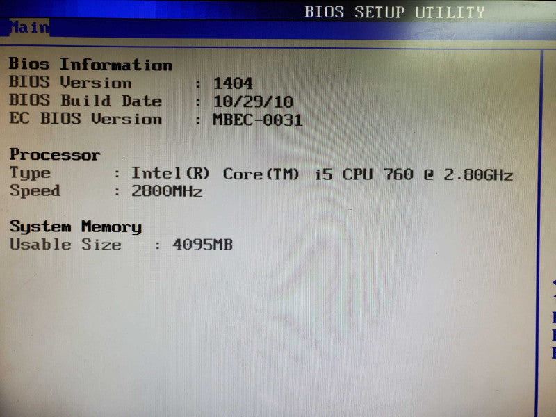 Custom PC i5-760 4GB DDR3 EN210 GPU NO HDD *READ @