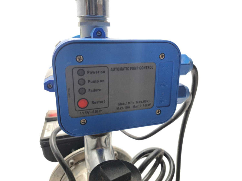 Bur-Cam 3/4HP Fluomac Sw Jet Pump Tankless | Model: 506532SS )