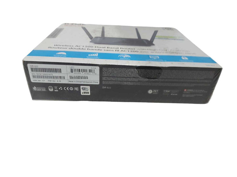 NEW Wireless AC1200 Dual Band Router DIR-822 #