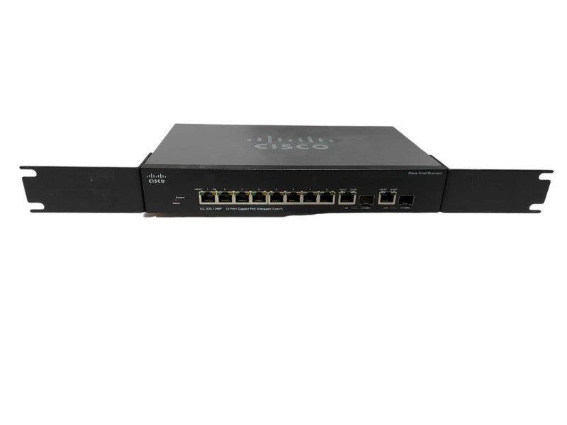 Cisco SG300-10MP 10x port gigabit PoE Manged Switch Q#