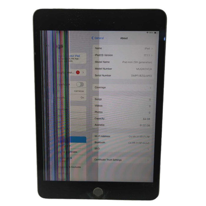 Apple iPad mini 5 64GB UNLOCKED Plz READ  -