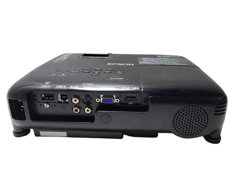 Epson EX7230 3LCD WXGA Projector H654A Low Lamp Hours with Remote Controller $