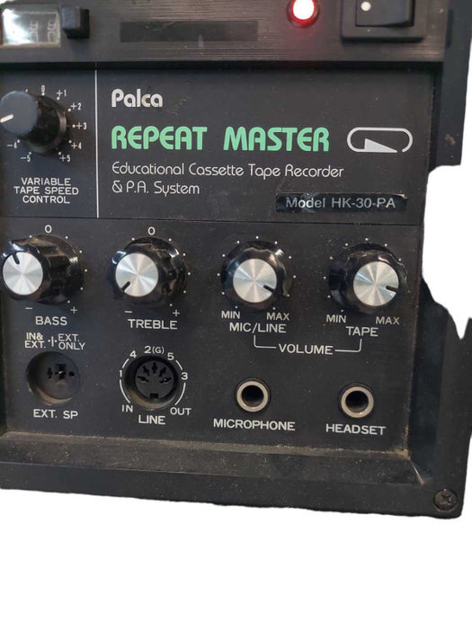 Palca Repeat Master Educational Cassette Tape Recorder & P.A. System HK-30-PA ?