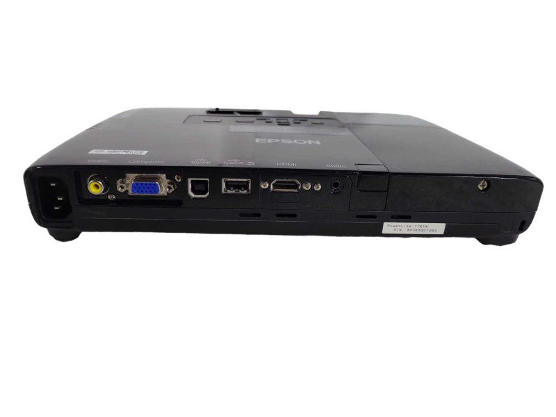 EPSON PowerLite 1761W 3LCD Projector - H478A - 2600 LUMENS READ !