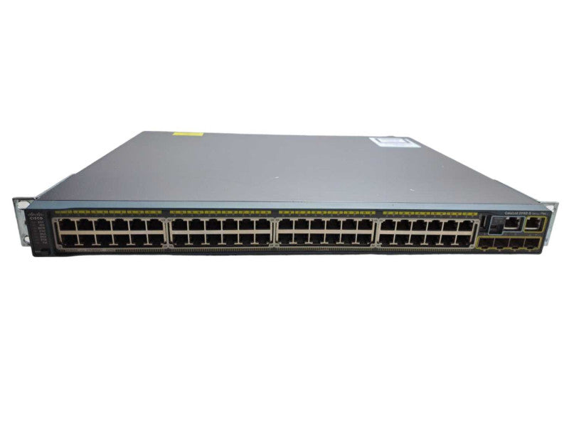 Cisco WS-C2960S-48FPS-L | 48 Port Gigabit PoE+ 740W Switch )