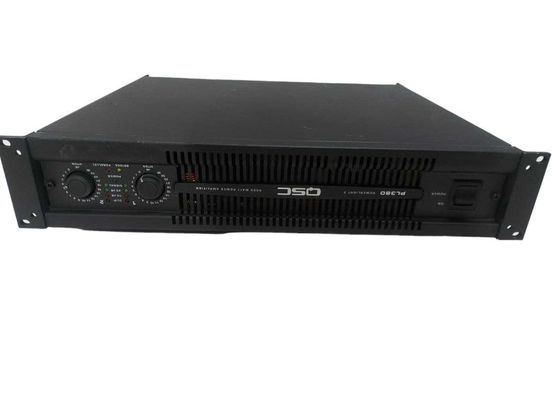 QSC PL380 2 Channel 8000W PowerLight Series Professional Power Amplifier #
