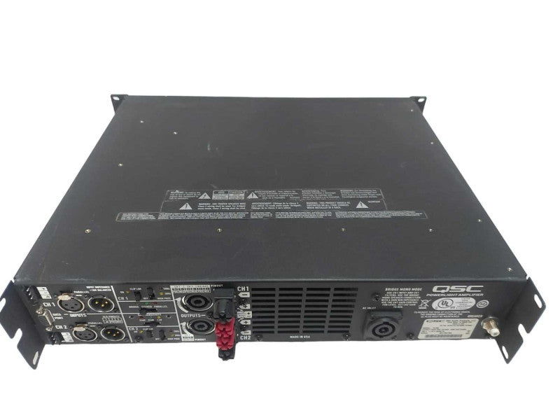 QSC PL380 2 Channel 8000W PowerLight Series Professional Power Amplifier #