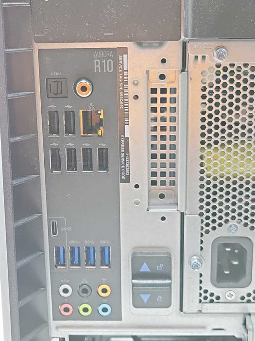 alienware aurora R10 Case, No CPU/RAM/GPU Heatsink/Fan READ _
