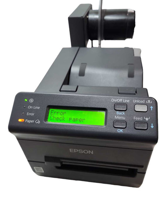 Epson TM-L500A (M254A) Label and Ticket printer POS PRINTER With Label Roller &