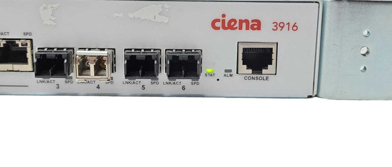 Ciena 3916 Series Service Delivery Switch 170-3916-900 w/ Ears, Read _
