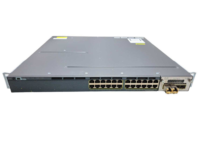 Cisco WS-C3560X-24T-S 24 Port Layer 3 Gigabit Switch + 1G SFP Module )
