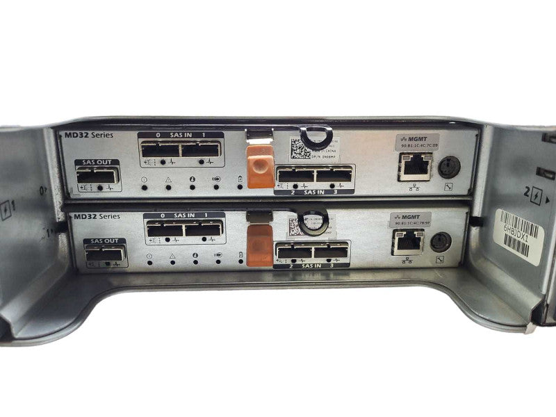 Dell PowerVault MD3200 w/ 2x Dell MD32 Series Controller 2x PSU $