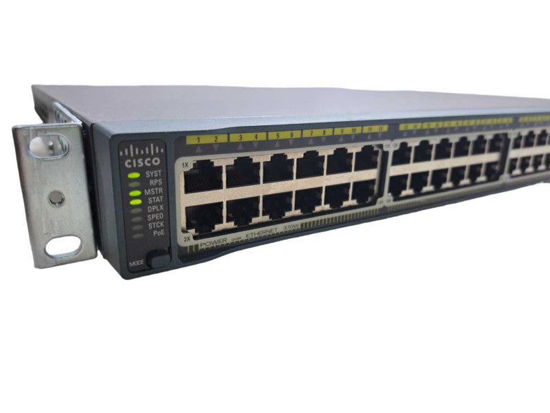 Cisco WS-C2960S-48LPS-L | 48-Port Gigabit PoE+ 370W Managed Switch  )