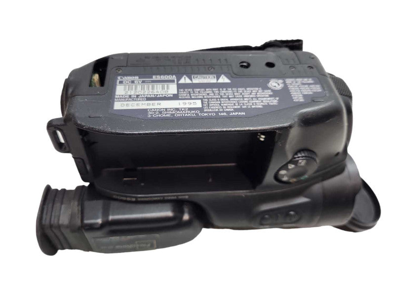 Canon ES600 ES600A 8mm Video8 Camcorder for Parts &