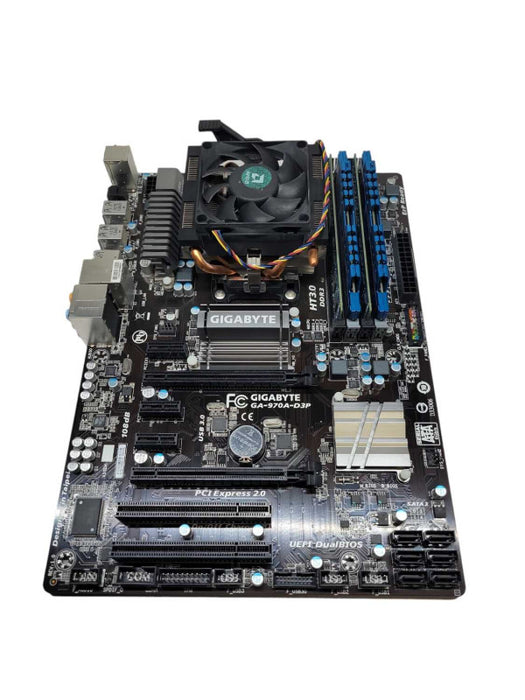 AMD FX 6350 @ 3.9Ghz (6-Core) | GIGABYTE GA-970A-D3P | 16GB RAM + I/O Plate %