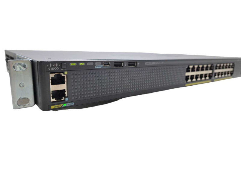Cisco WS-C2960X-24TS-LL | 24 Port Gigabit | 2x 1G SFP LAN Lite Switch )