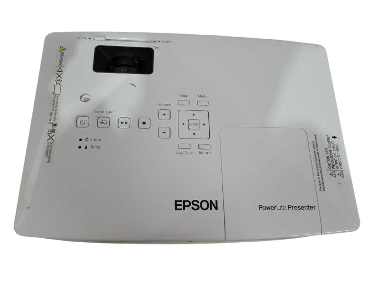 Epson PowerLite Presenter WXGA 3LCD Projector/DVD Player Combo H335A !