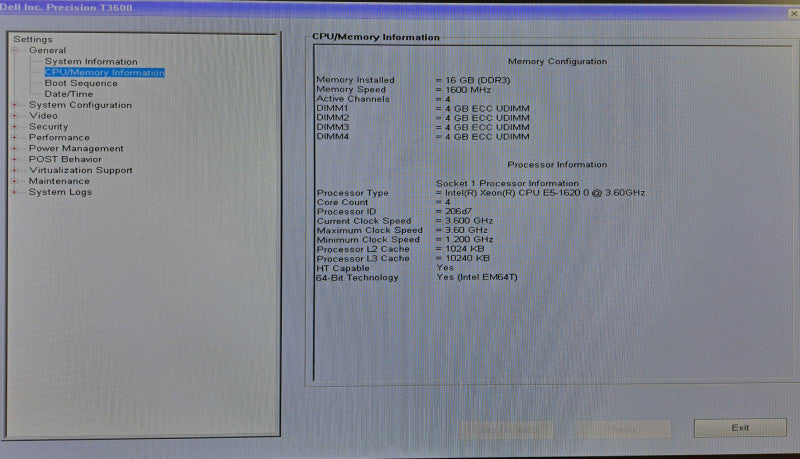 Dell Precision T3600 Xeon E5-1620 @ 3.60GHz 16GB Ram H310 PERC Quadro 2000 )