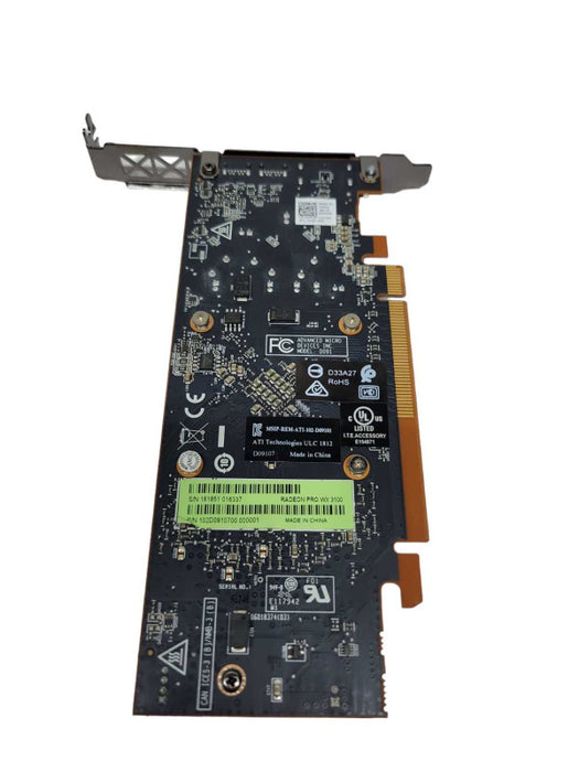 AMD Radeon Pro WX 3100 4GB %
