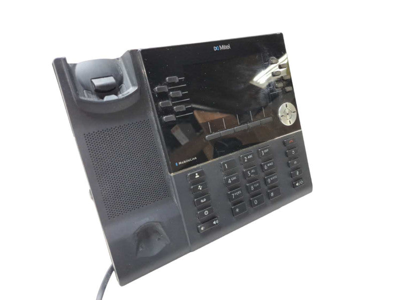 Mitel 6930 SIP Phone | MiVoice Color Display POE With Handset & Stand |  Q)
