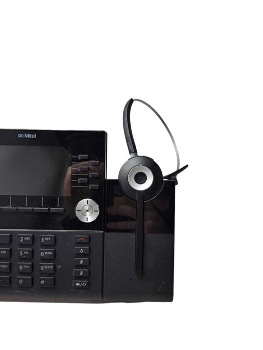 Mitel 6930 SIP Phone MiVoice Color Display POE w/ Jabra DECT, Handset & Stand )