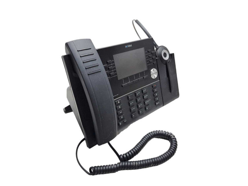 Mitel 6930 SIP Phone MiVoice Color Display POE w/ Jabra DECT, Handset & Stand )