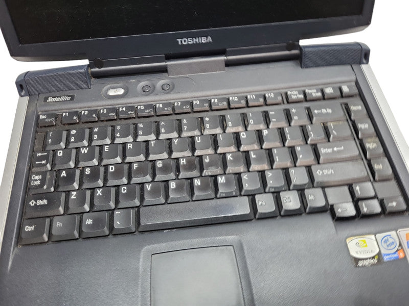 TOSHIBA SATELLITE SYSTEM UNIT P4  #PSC241C-2DCTXP VINTAGE LAPTOP  &