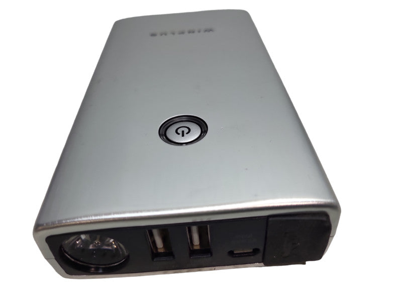 Winplus AC55929 V.1 Silver 8000mAh Battery Car Jump Start & Portable PWR Bank &