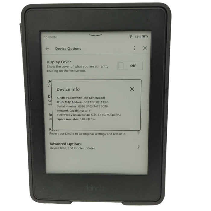Kindle Paperwhite 7th Generation Wi-Fi  Q-