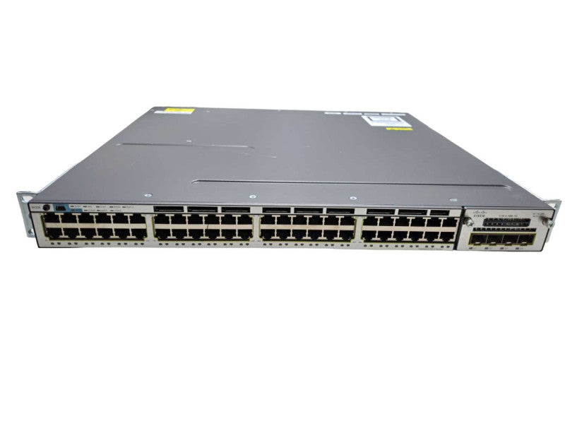 Cisco WS-C3750X-48T-S |48 Port Gigabit Switch + 1G SFP Module 2x 350W PSU )