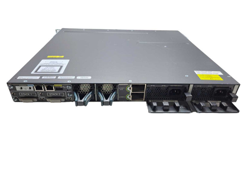 Cisco WS-C3750X-48T-S |48 Port Gigabit Switch + 1G SFP Module 2x 350W PSU )